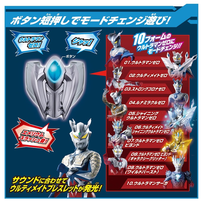 Bandai DX Ultimate Bracelet & New Gen Brooch (Bonus: New