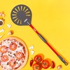TKC 9" Perforated Pizza Peel - Professional Aluminum Pizza Turning