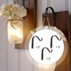 3 Pcs Hanging Basket Hooks, Brackets for Small Hanging Baskets