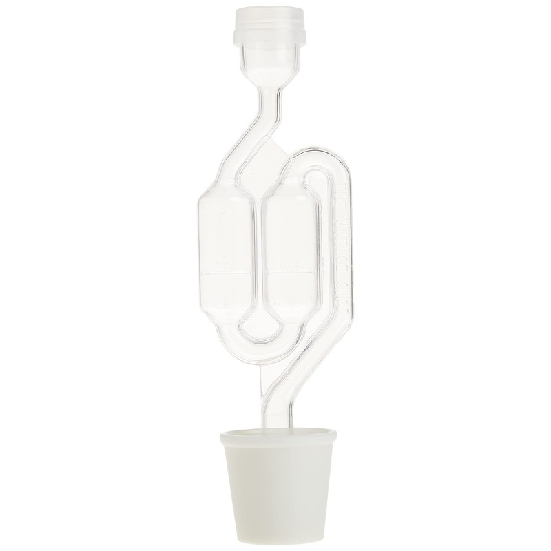 Twin Bubble Airlock and Carboy Bung (Pack of 2)