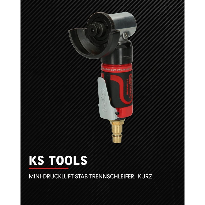 'KS Tools 515.5550 1/4 Slim Power Mini Air Stab 61cc