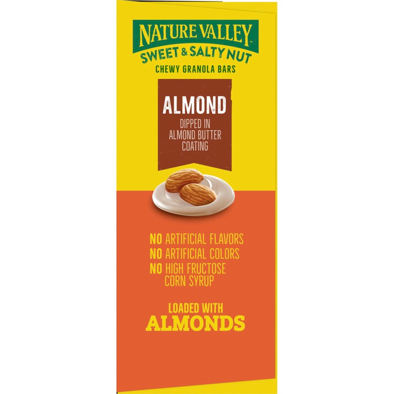 Nature Valley Sweet and Salty Nut Granola Bars, Almond, 15