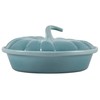 Le Creuset Stoneware Figural Pumpkin Baker with Lid, 9", Sea
