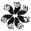 7PCS Golf Club Head Covers for Wedges, Anti-Scratch Golf Club