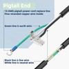 Pool Pump Power Cord 6 Feet Extension Electrical Plug Replacement