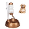 Pet Standing Water Dispenser Bowl Height Adjustable Multifunction Dog Automatic