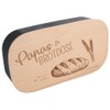 Spruchreif Lunch Box with Engraved Breakfast Board, Adult Lunch Box,