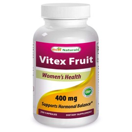 Best Naturals Best Naturals Vitex Chasteberry 400 mg 250 Capsules