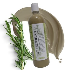 Acondicionador de Romero, Fórmula Hidratante con Ingredientes Naturales, Tratamiento Anticaída, para Todo Tipo de Cabello Fuerza y Brillo 500ml