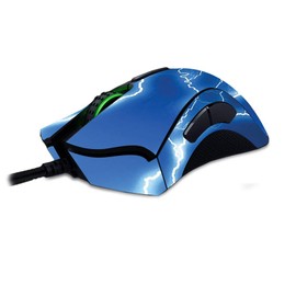 MightySkins Skin Compatible with Razer Deathadder Elite - Lightning Storm | Protective, Durable, and Unique Vinyl Decal wrap Cover | Easy to Apply, Remove, and Change Styles | Made in The USA