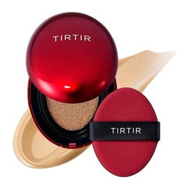 TIRTIR – Mask Fit Red Cushion 18 g – TONO 28N OAT – Base de maquillaje de alta cobertura cushion – larga duración hasta 72 h – acabado satinado – ligera y transpirable