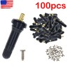 Topgearsltd 100pcs TPMS Tire Pressure Sensor Valve Stem For Jeep
