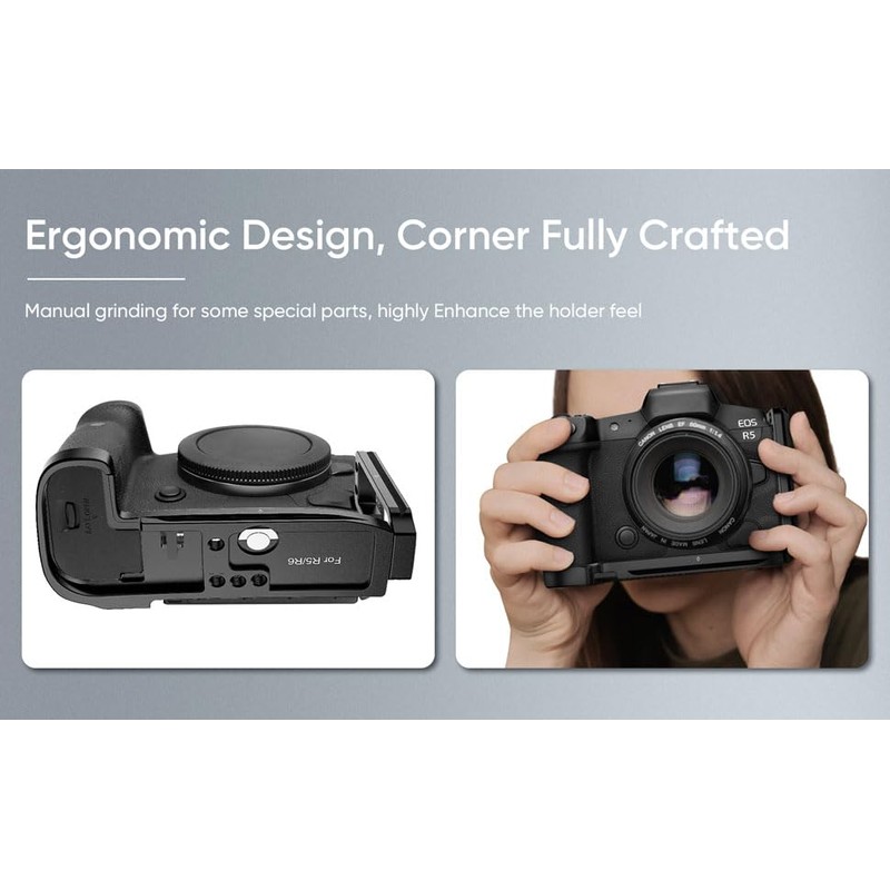 Letrater R5 R6 L Bracket Plate, Horizontal and Vertical Shooting