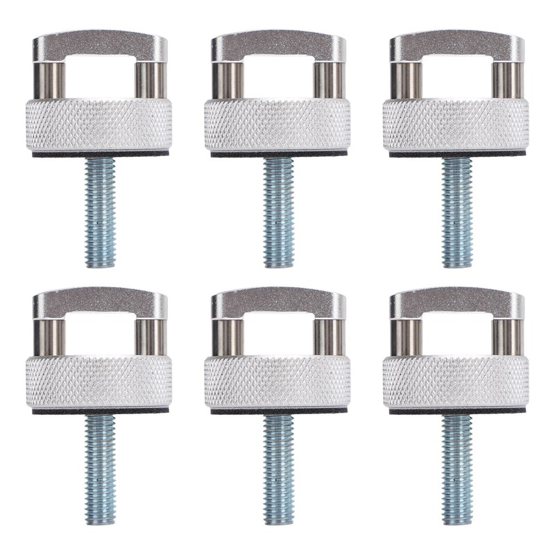 6PCS Hard Top Quick Removal Fastener Thumb Screw with D