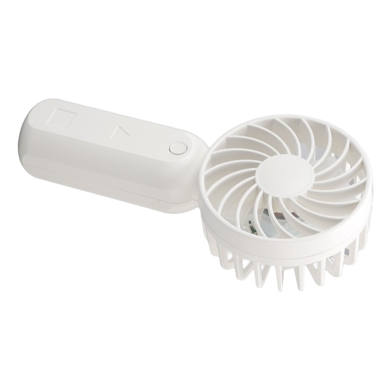 Handheld Fan 5V 3 Levels Wind Adjustment USB Charging Grille