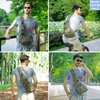 Nicgid Sling Backpacks, Sling Chest Bags Shoulder Fanny Pack Crossbody
