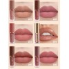 Set De 12 Labiales Mate De Larga Duración Pintalabio Regalo