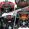 MOVOTOR ATV Tail Light with DRL US Flag Design Brake