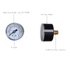 JIVTO Dry Pressure Gauge, 1-1/2" Diameter, 0-30 Psi, 0-2 Bar,