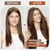 VINBAO Clip-In Real Hair Extensions, 140 g, 40 cm, Dark