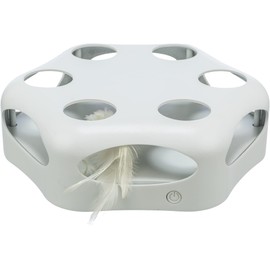 Trixie 46007 Turning Feather, Kunststoff, ø 22 cm, Grau, 1 Stück (1er Pack)