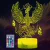 POSSHE Phoenix Night Light, Phoenix 3D Illusion Lamp, Phoenix Stuff