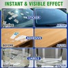 Adhesive Remover, Sticker Remover with Plastic Razor & Towel, 10.14oz