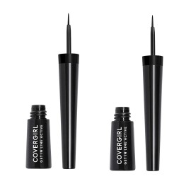 Covergirl Get In Line Active Liquid Liner, 350 Ink Black, 2 Pack