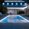 DBFAIRY 50Ft Solar LED Strip Lights Outdoor, Large Capacity Solar