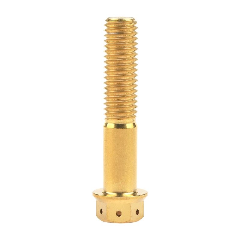Wanyifa - Tornillo de cabeza hexagonal de brida de titanio