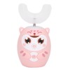 U Shaped Automatic Toothbrush Cartoon Ultrasonic Toothbrush Oral Cleaning Brush