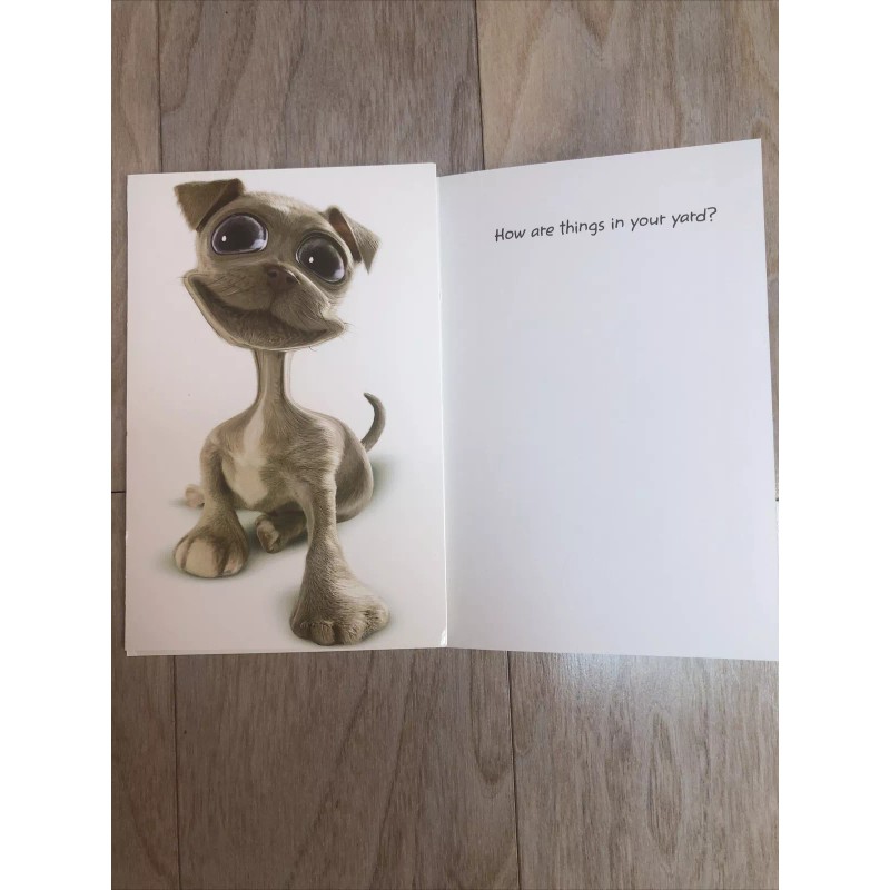 Twisted Whiskers Greeting Card w/ Envelope