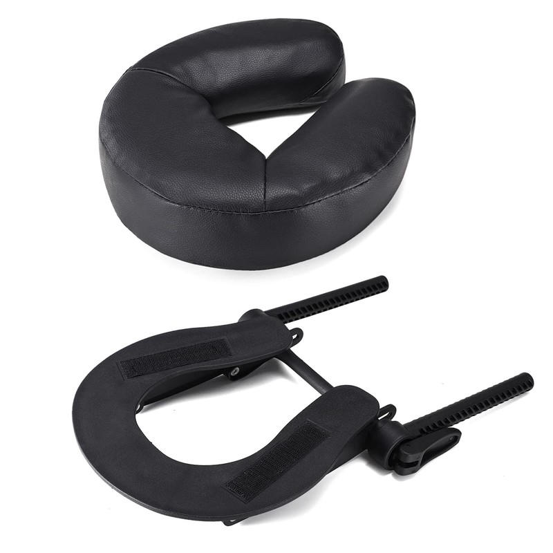 Noverlife Adjustable Massage Table Face Cradle, Massage Headrest Cradle with