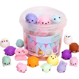 Mini Animal Squeezing Toy Kawaii Cute Soft Decompression Toy for Children Party Bag Toys for Girls and Boys