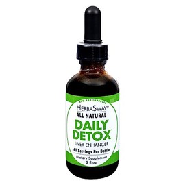 HerbaSway – Daily Detox Maximum Liver Support – 2 fl oz – 60 ml Liquid