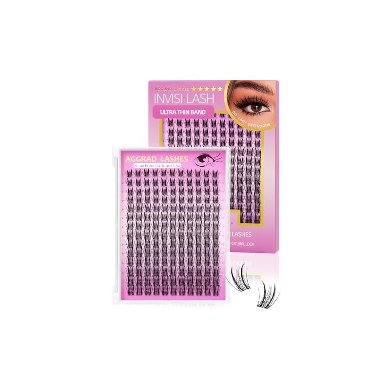 Kit De Extensiones De Pestañas Aphrodite Lash Clusters Wispy Natural