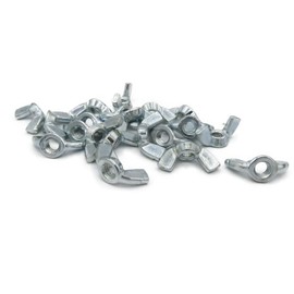 TOP-VIGOR 20Pcs Wing Nuts, M5 Butterfly Nut, Hand Twist Tighten Fasteners for DIY Tools, Electronic Devices Hardware, Automotive, Wood Products,Mechanical Equipment Fixings