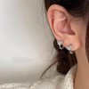 Silver Hoop Earrings for Girls Women, 925 Steling Silver Small