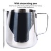 Milk Frothing Pitcher 350ml 304 Stainless Steel Milk Jug Coffee