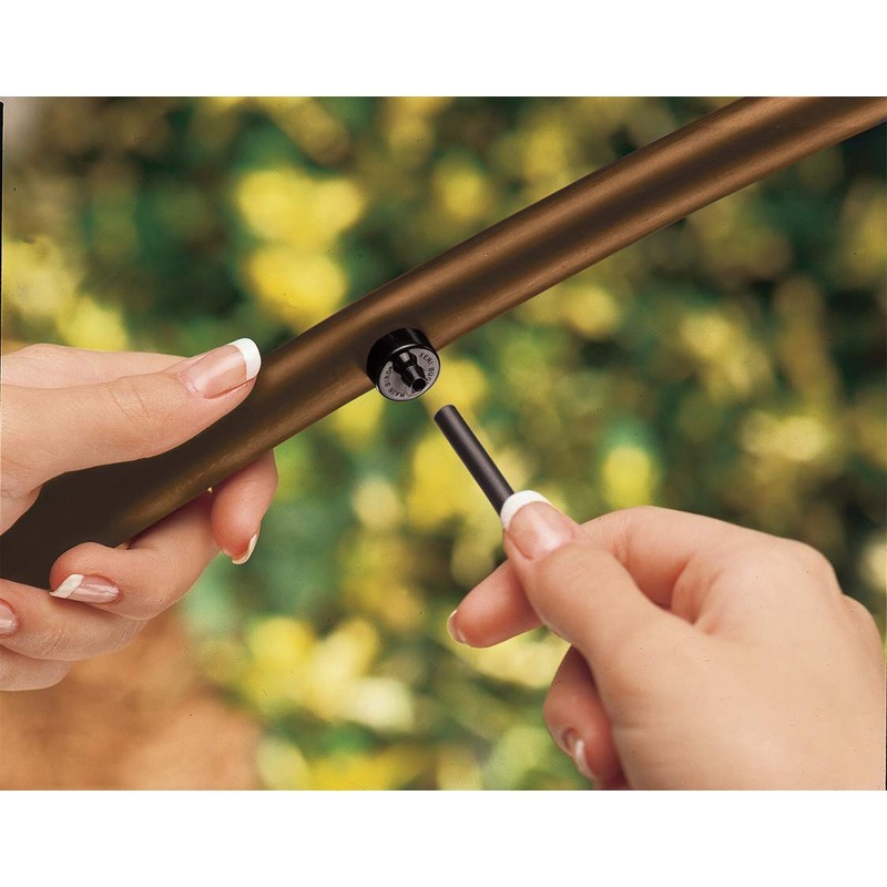 Rain Bird LNDDRIPKIT Drip Irrigation Landscape/Garden Watering Kit with Drippers,