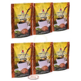 DXN Lingzhi Black Coffee + 5's Nona Manis Disposable Coaster (Pack of 6)