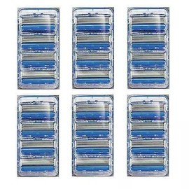 Schick Skin Protectant Regular Razor Blades, 24 Cartridges BULK