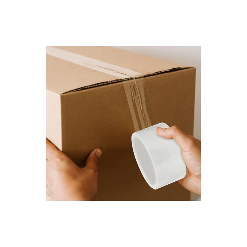 SHINEOFI De Embalaje Resistente 4 De 5cm x 55m Autoadhesiva