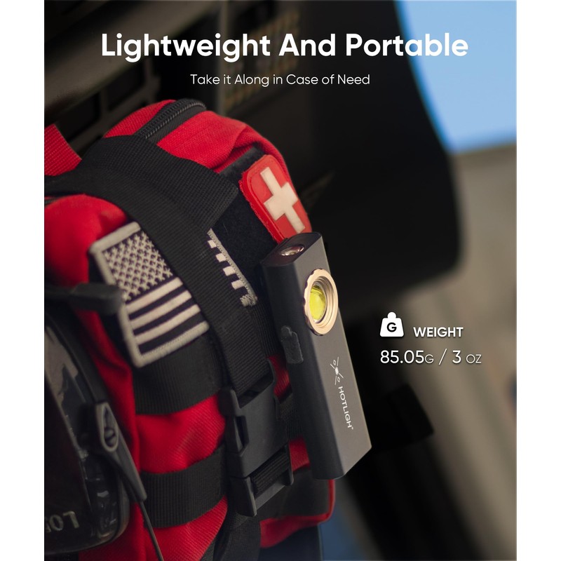 HOTLIGH Slim Magnetic Work Light - 1000 Lumens LED Work