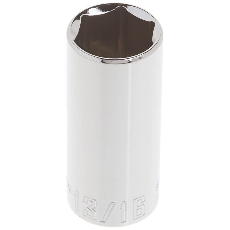 CRAFTSMAN Deep Socket, SAE, 3/8-Inch Drive, 13/16-Inch, 6-Point (CMMT43338)