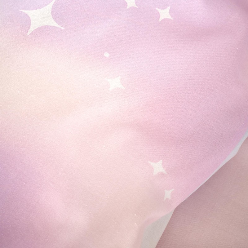 Catherine Lansfield Ombre Stars Reversible Single Duvet Cover Set with