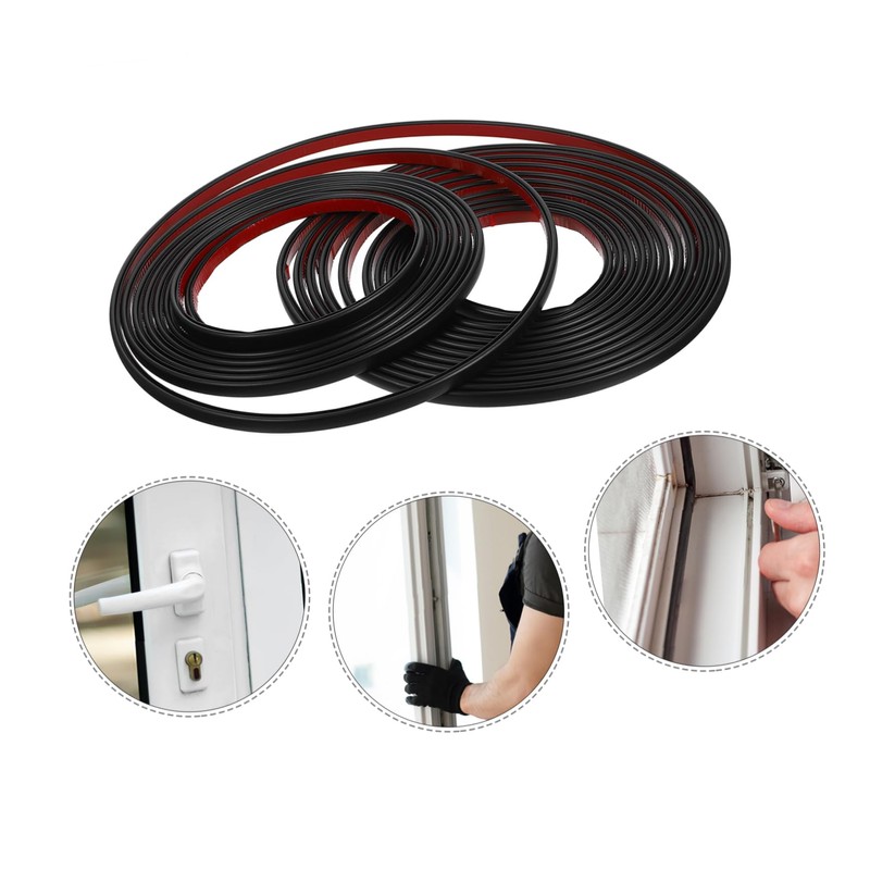 ULTECHNOVO Exterior Door Weather Stripping Door Seal Strip for PVC