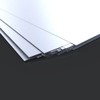 JD Multi Metals - Aluminium Sheet Plate 1.5mm thick - Various Sizes, Aluminium, 300mm x 100mm