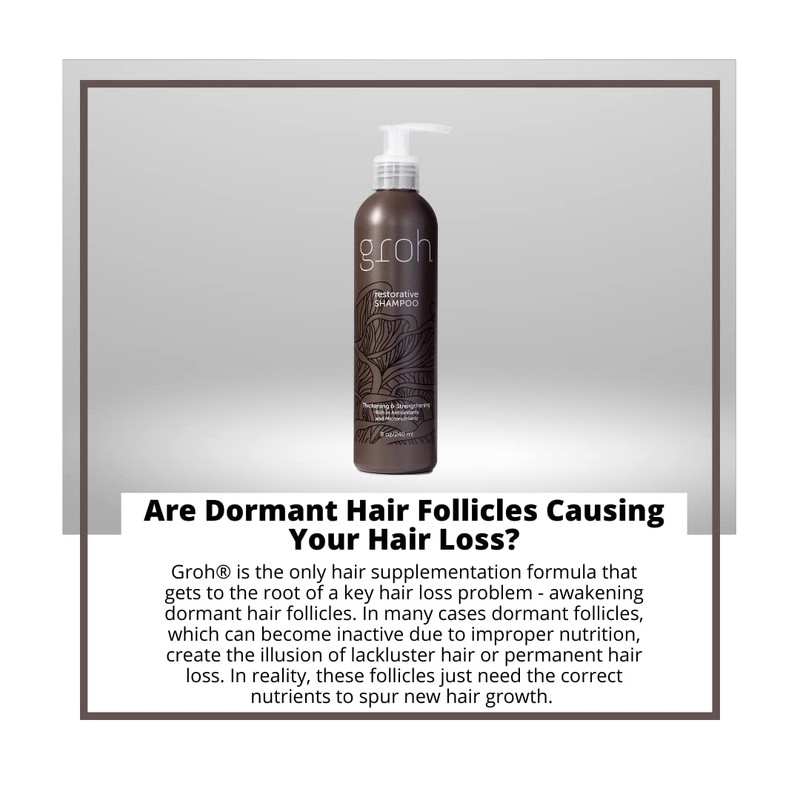 Groh Restorative Shampoo, 8oz.