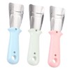 CAXUSD 3pcs Stainless Steel Ice Removal Scoop Compact Deicing Shovel